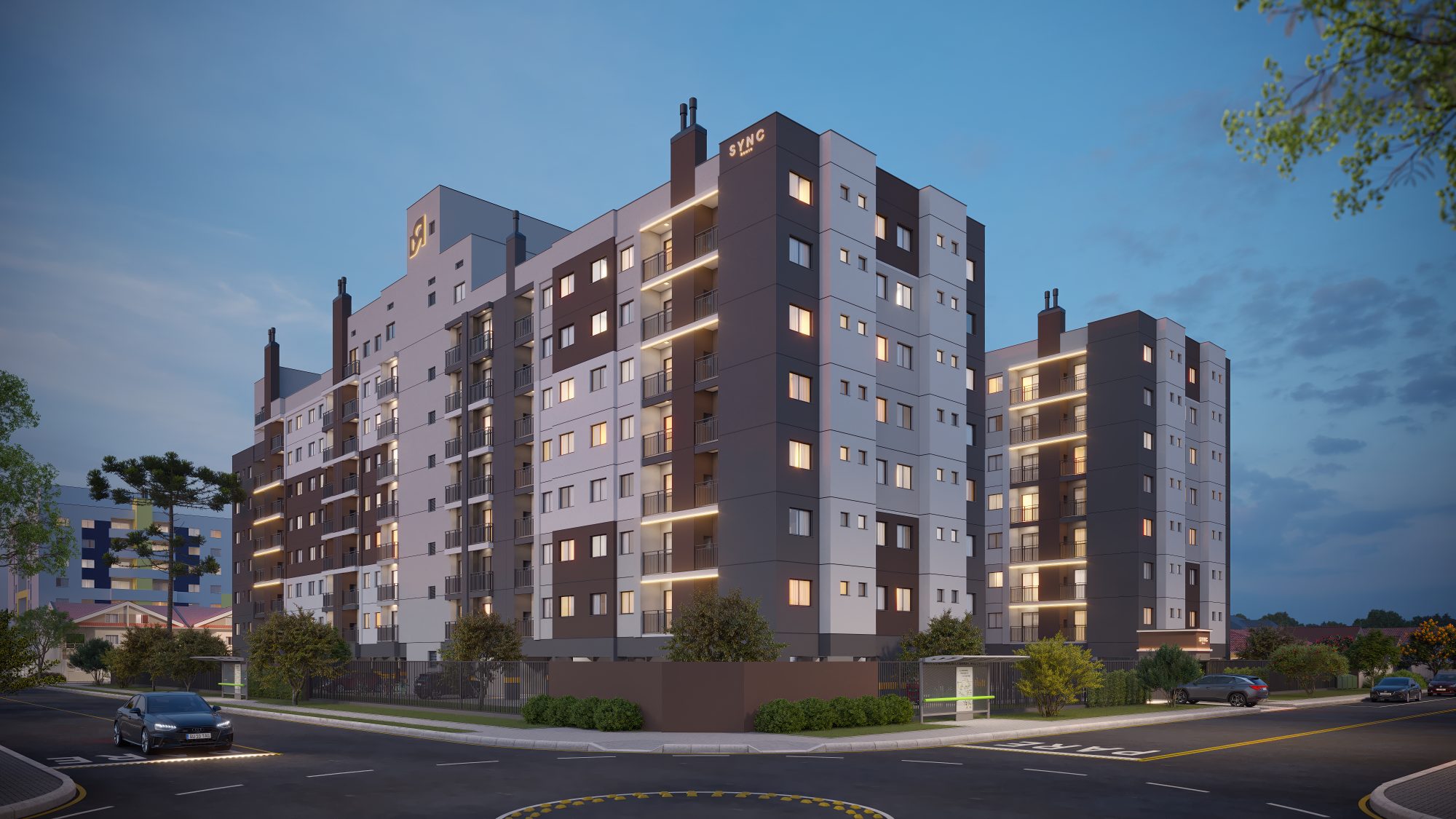 Viva no Topo com Elegância: Linda Cobertura Duplex no Novo Mundo