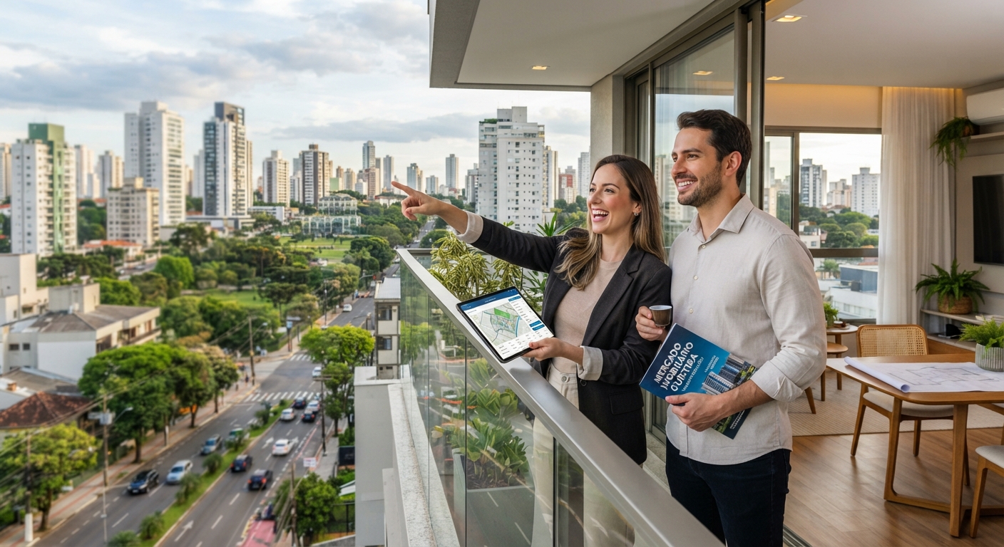 Mercado Imobiliário de Curitiba: Capital Consolida Posição como 3º Maior Polo de Vendas do Brasil